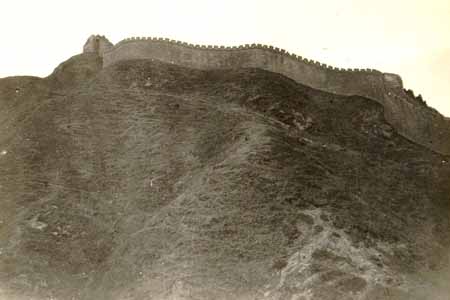 On The Top Right Side Is The Highest Point<br>Of The Great Wall.