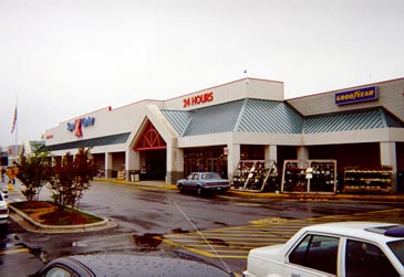 Super K-Mart is where Mr. Battle goes shopping.