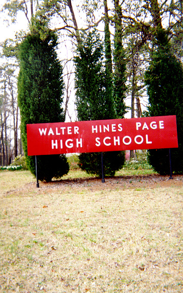 Page High School is the school my mom went to.