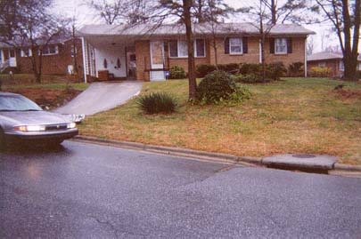 This is my Grandad's house.