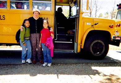 Mrs. Smouse and friends.