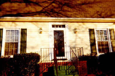 This picture is of my house. It's pretty big too!