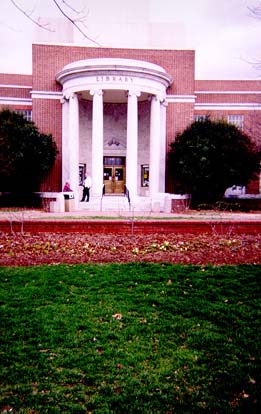 This is UNC Greensboro campus library where Connie studied in college.